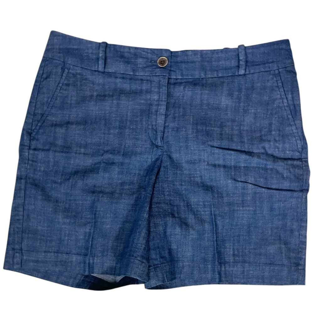 Talbots Flat Front Chambray Shorts (U)